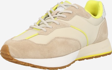 WODEN Sneakers laag 'Rose' in Beige: voorkant