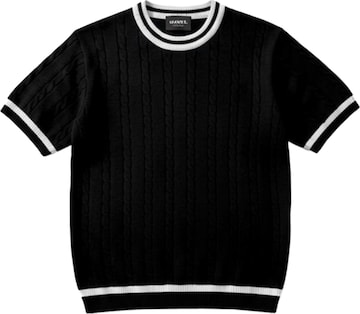 Kleidermafia Sweater in Black: front