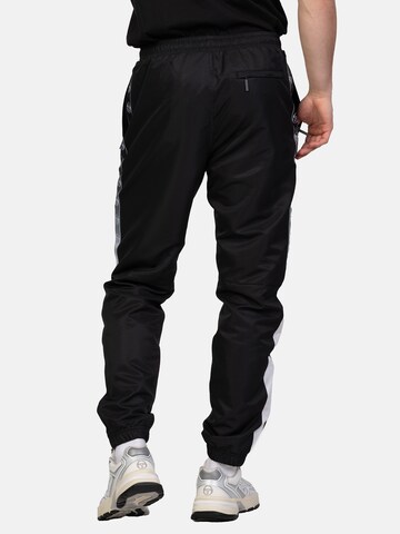 Sergio Tacchini Slimfit Sporthose 'GRADIENTE' in Schwarz