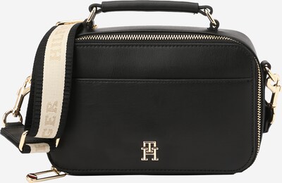 TOMMY HILFIGER Handtas 'Iconic' in de kleur Ecru / Goud / Zwart, Productweergave
