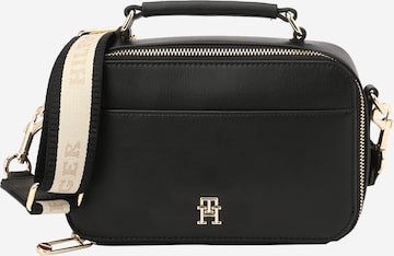 TOMMY HILFIGER Crossbody bag 'Iconic' in Black: front