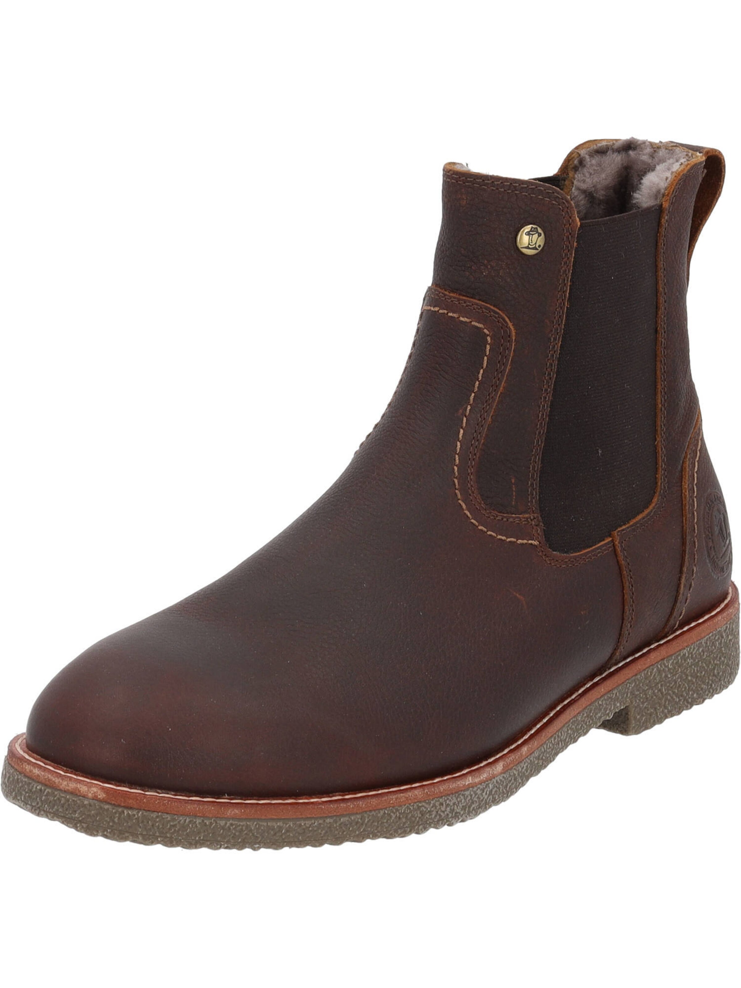 Chelsea Boots 'Garnock' PANAMA JACK en marron : devant