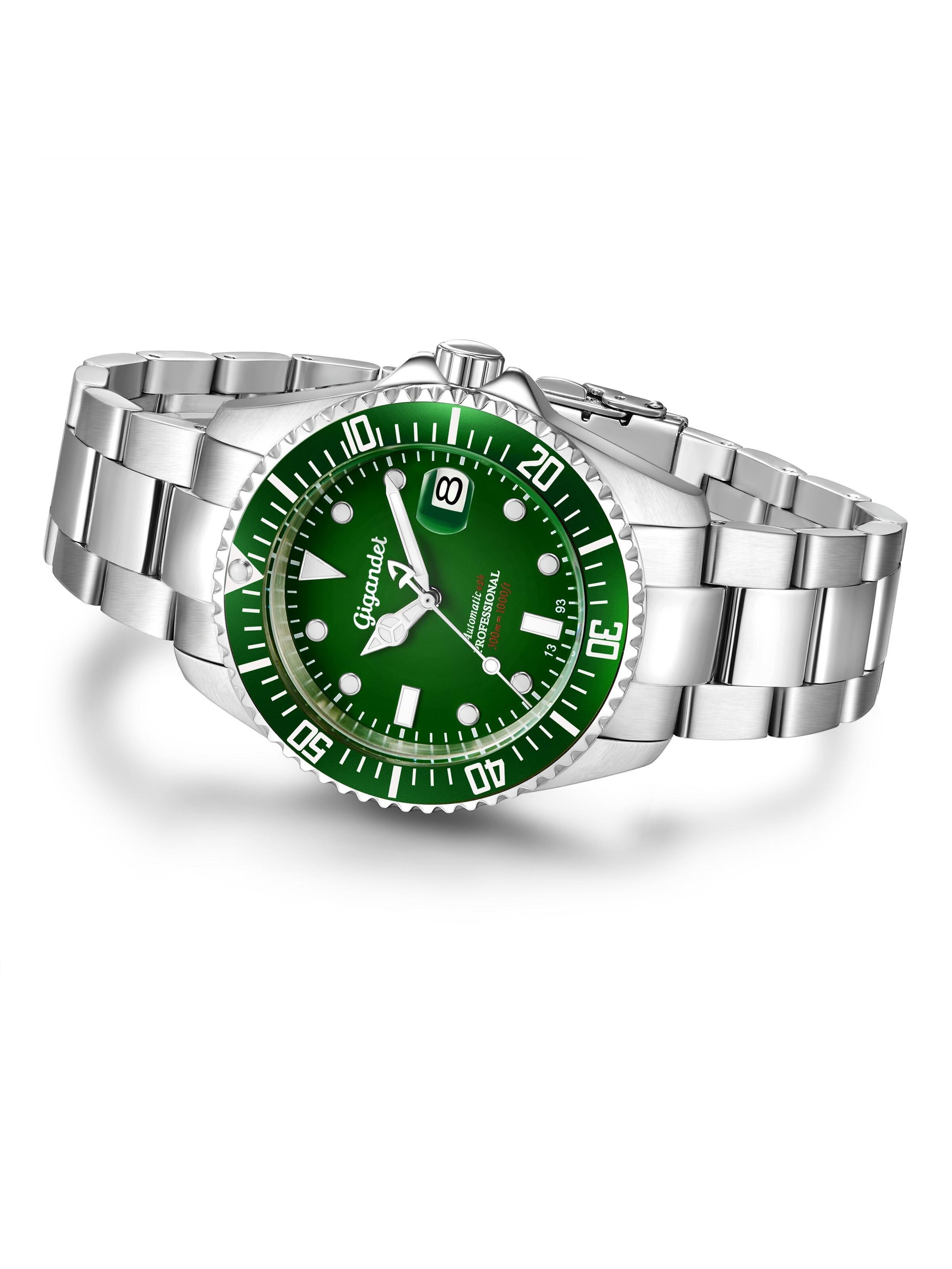 Montre à affichage analogique 'SEA GROUND' Gigandet en vert : devant
