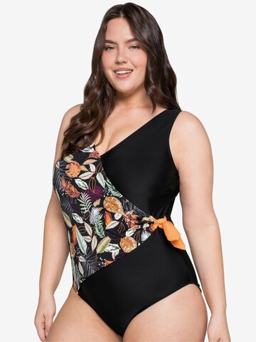 sheego by Joe Browns Bralette Swimsuit in Black