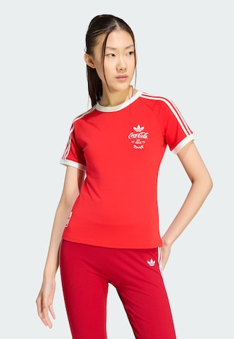 ADIDAS ORIGINALS - Camiseta en rojo