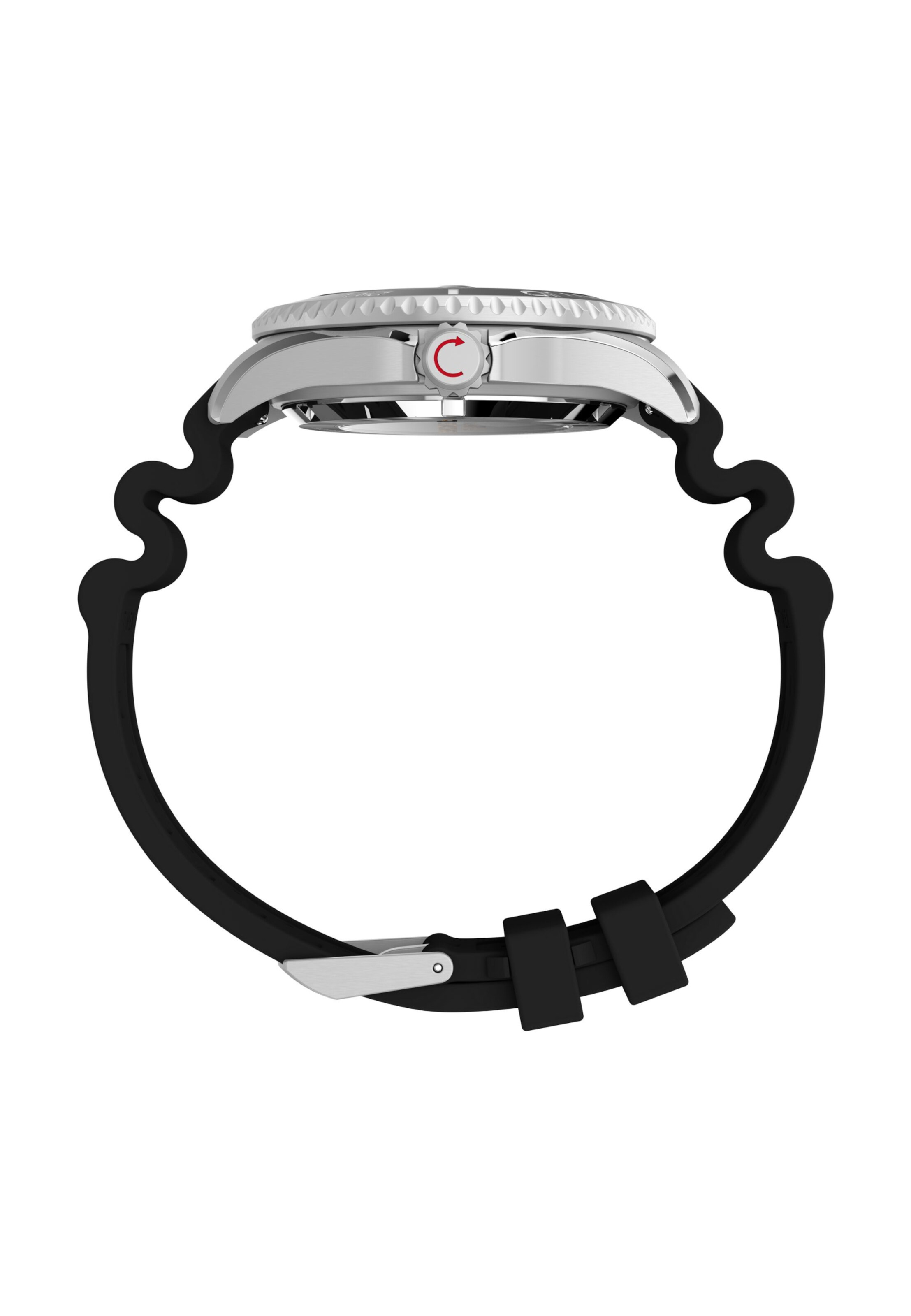 Orologio analogico 'Deepwater Meridian' di TIMEX in nero