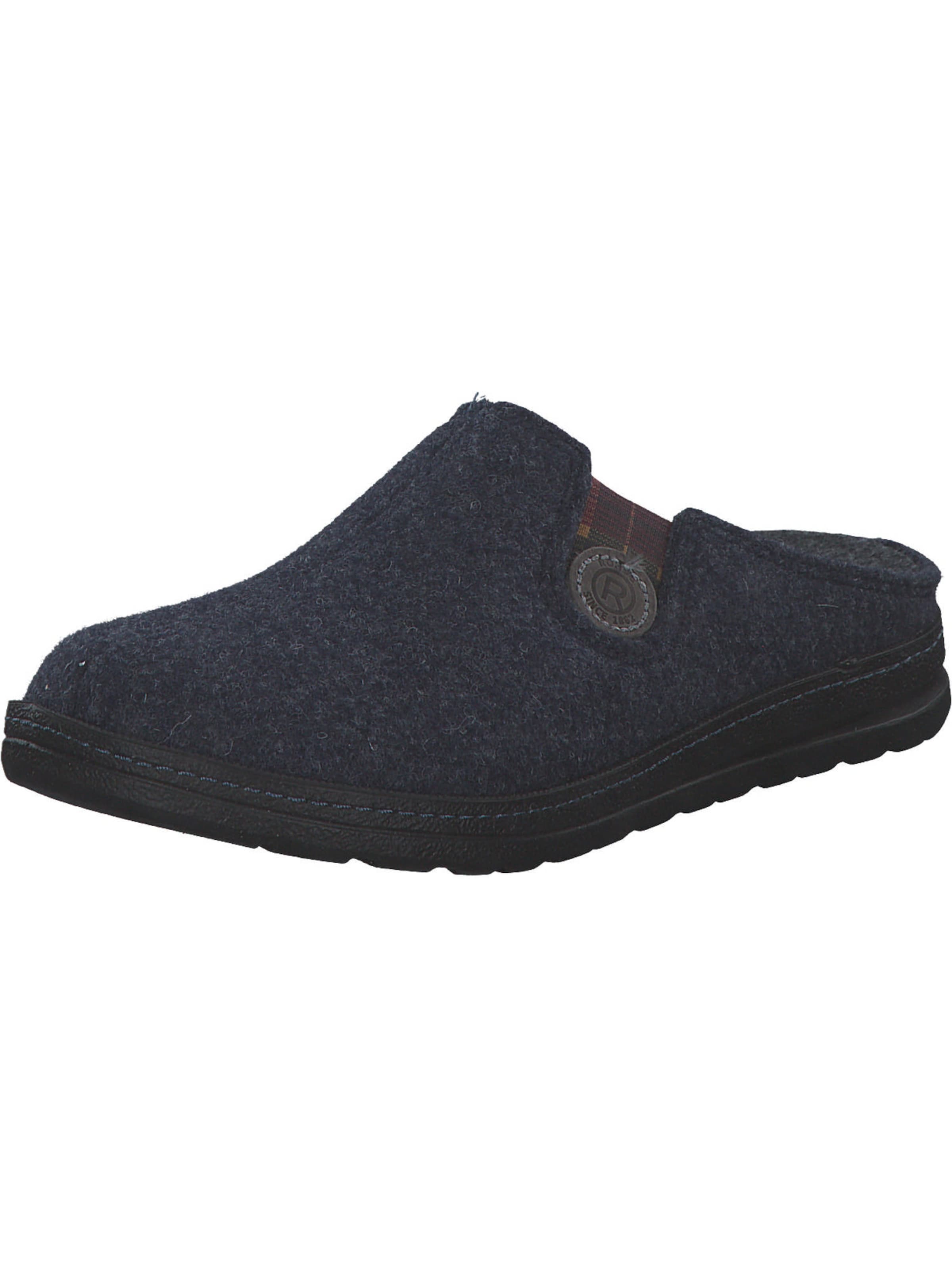 ROHDE Slippers 'Asiago' in Blue: front