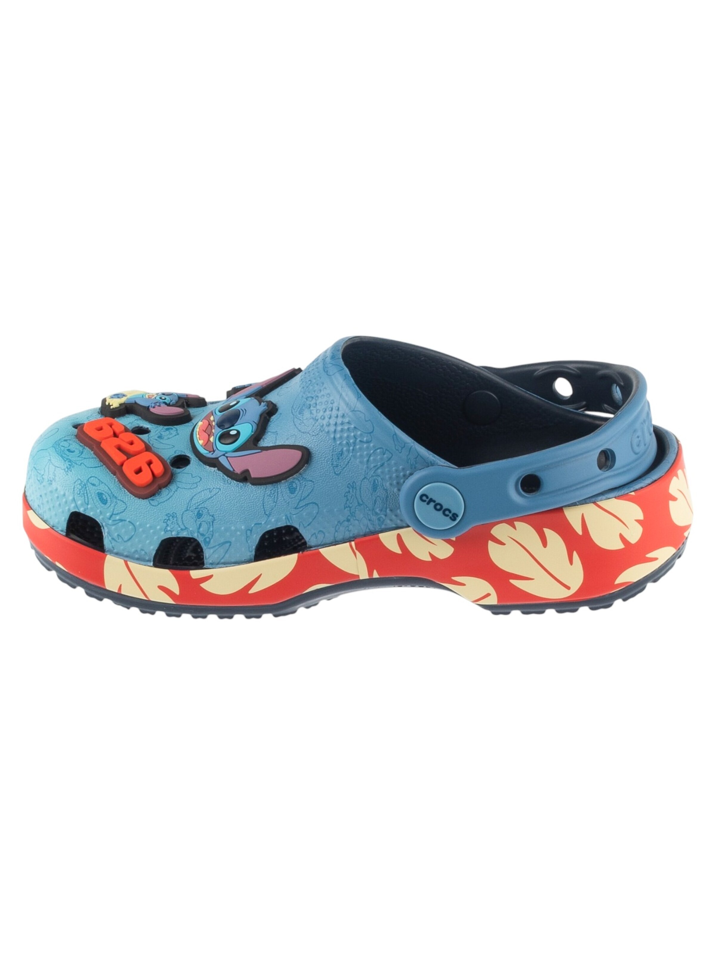 Crocs Sandalen 'Classic Stitch Clog K' in Blauw
