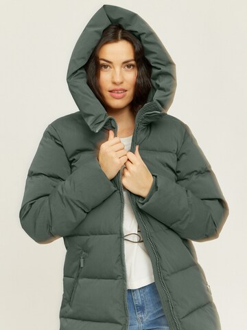 mazine Winterjacke 'Angela' in Grün