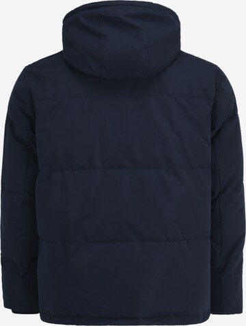 Jack & Jones Plus Between-Season Jacket 'TIMO' in Blue