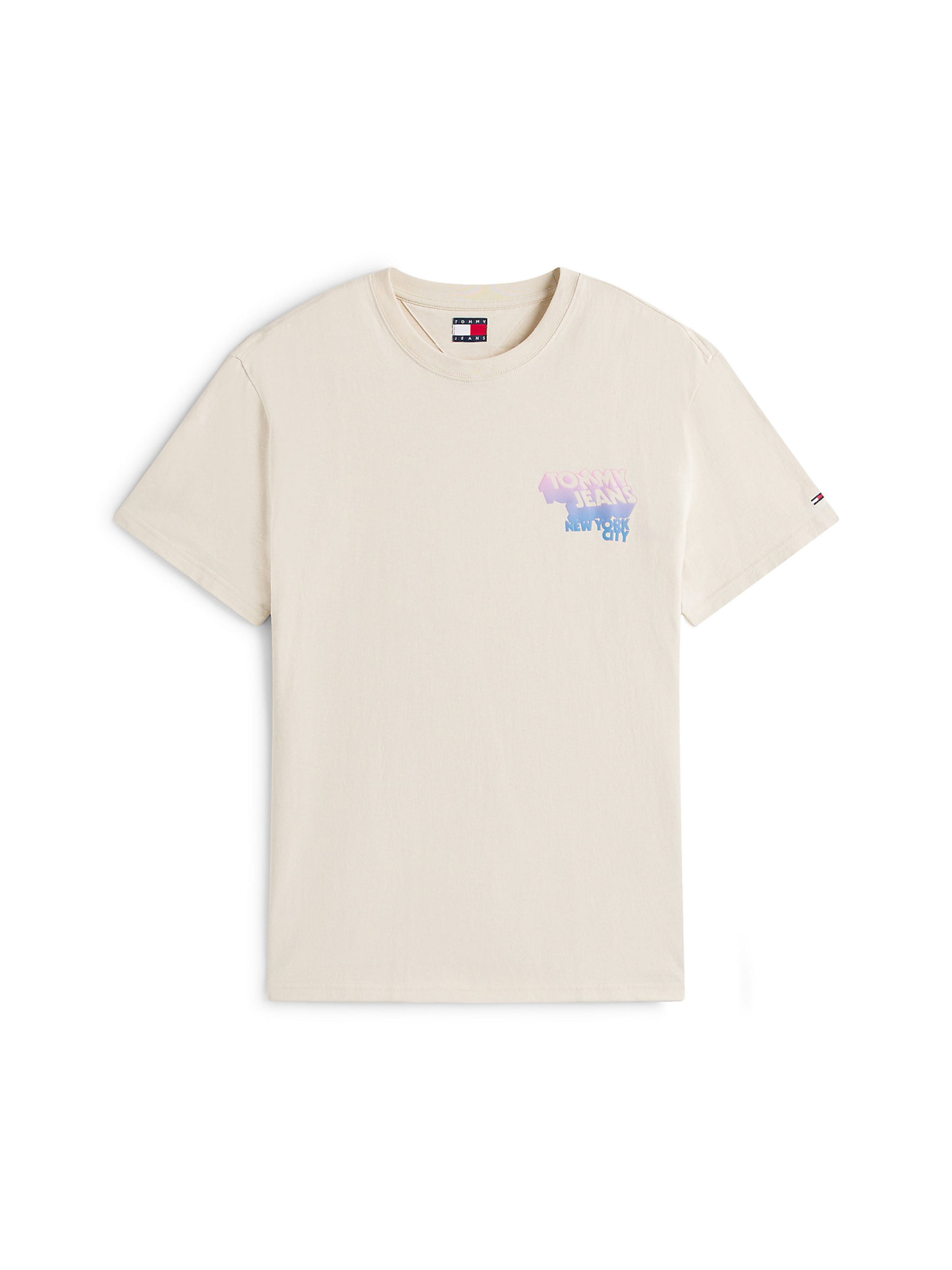 Tommy Jeans Shirt in Beige: front