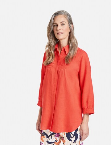 GERRY WEBER Blouse in Rood: voorkant