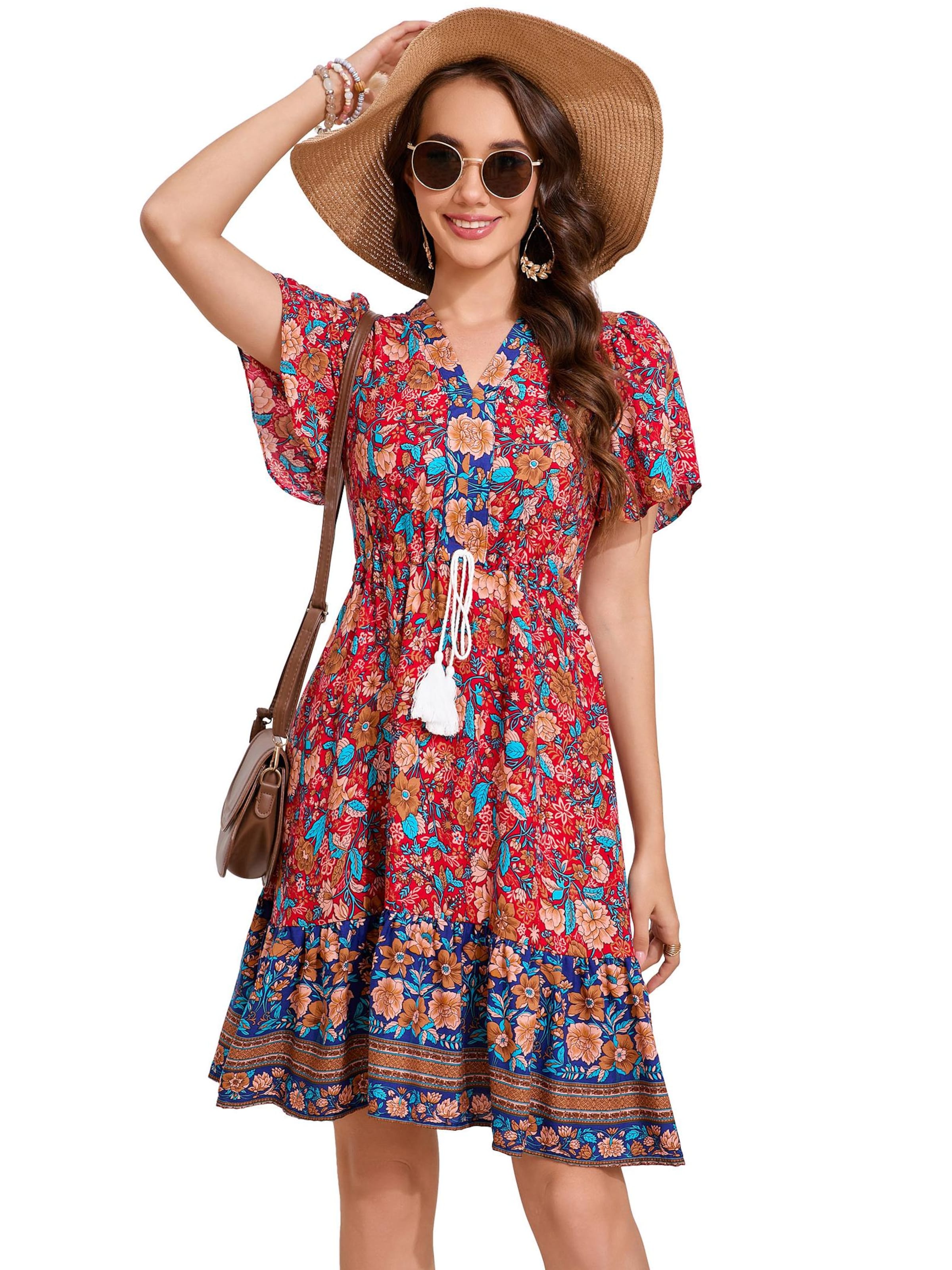 Yesfashion Summer Dress in 36 in Rose, Item view