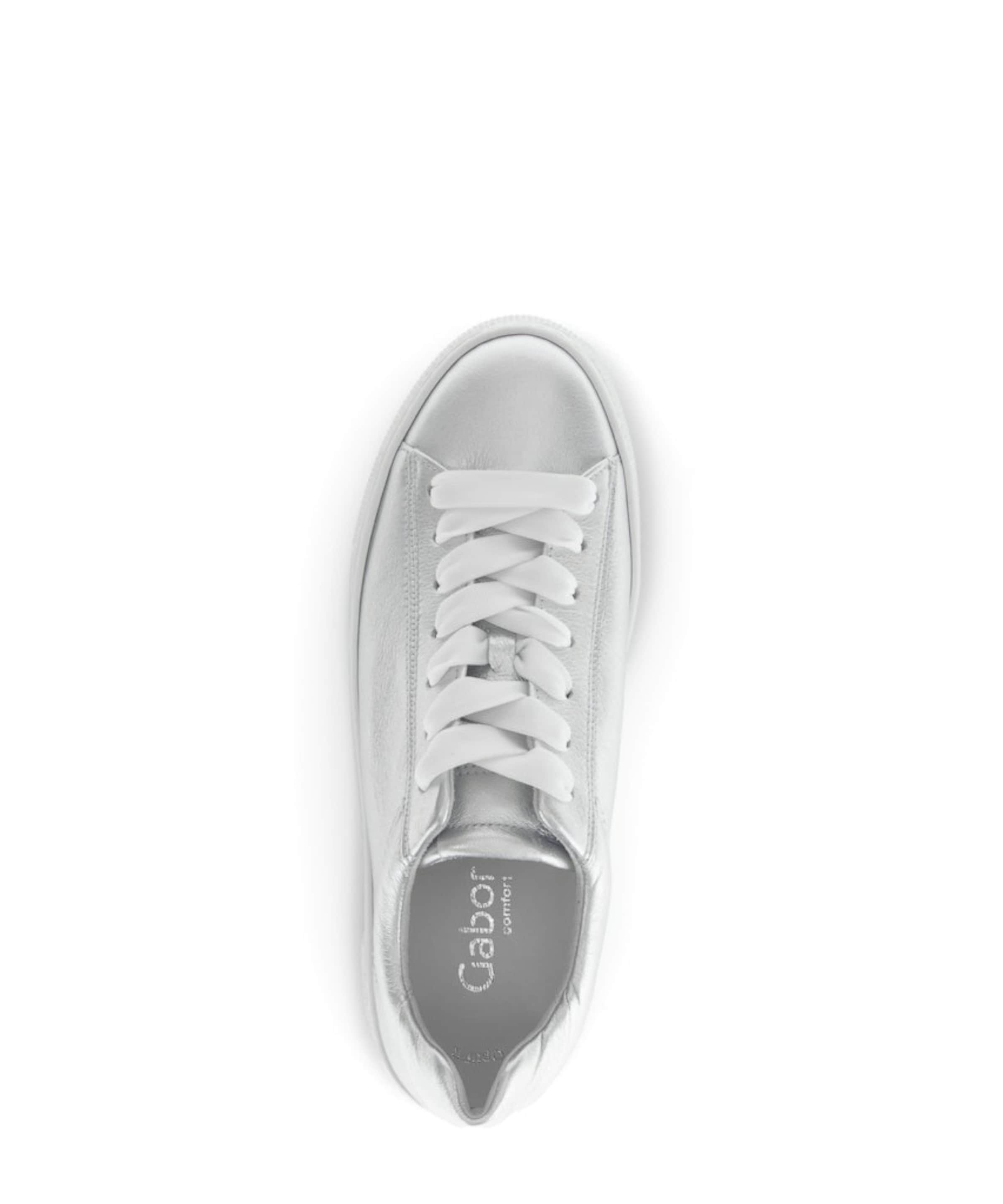 GABOR Sneakers laag in Zilver