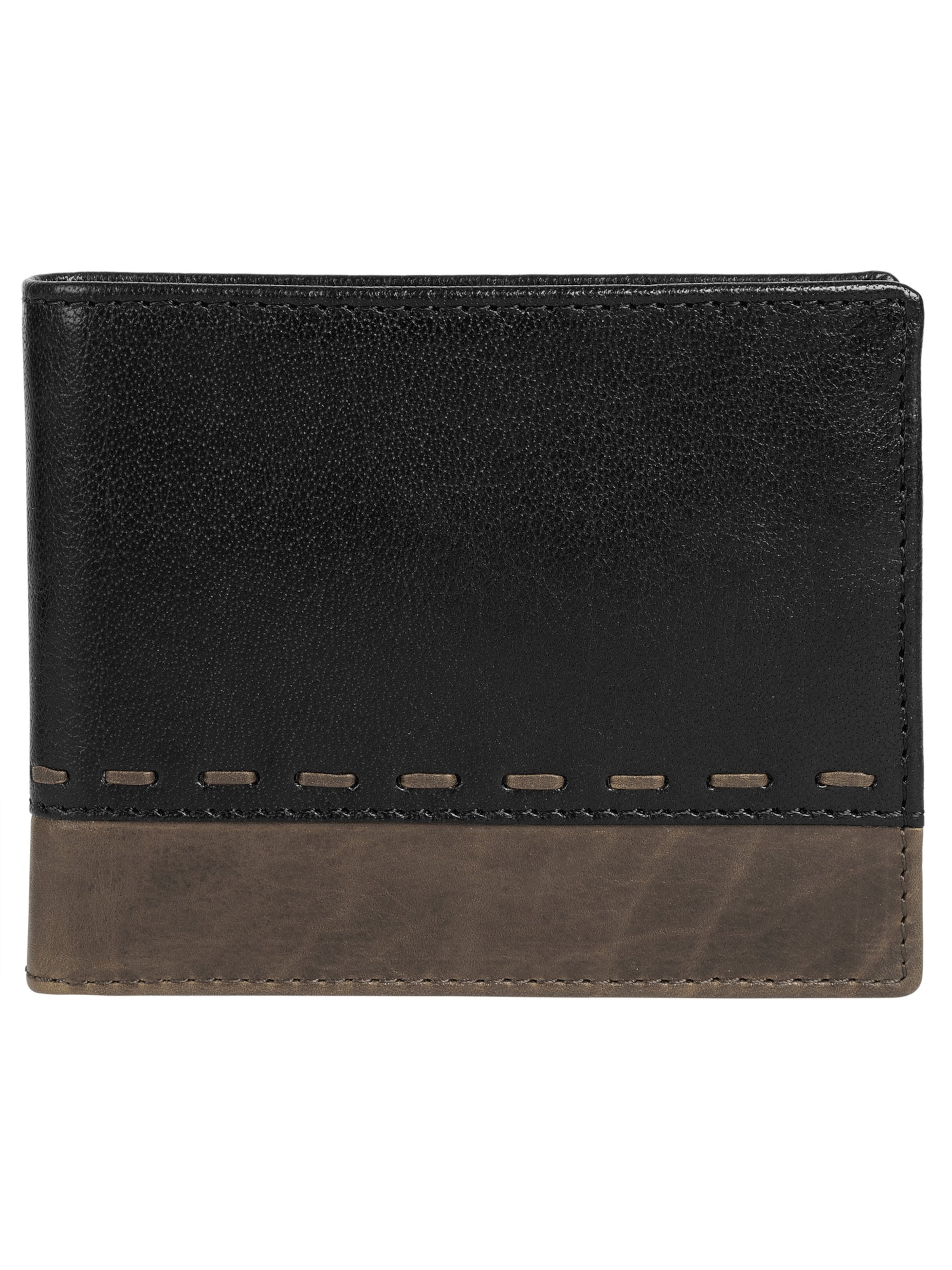 Bagan Portemonnaie‌‌‌‌‌‌ in Schwarz: Vorderseite