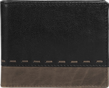 Bagan Portemonnaie in Schwarz: Vorderseite