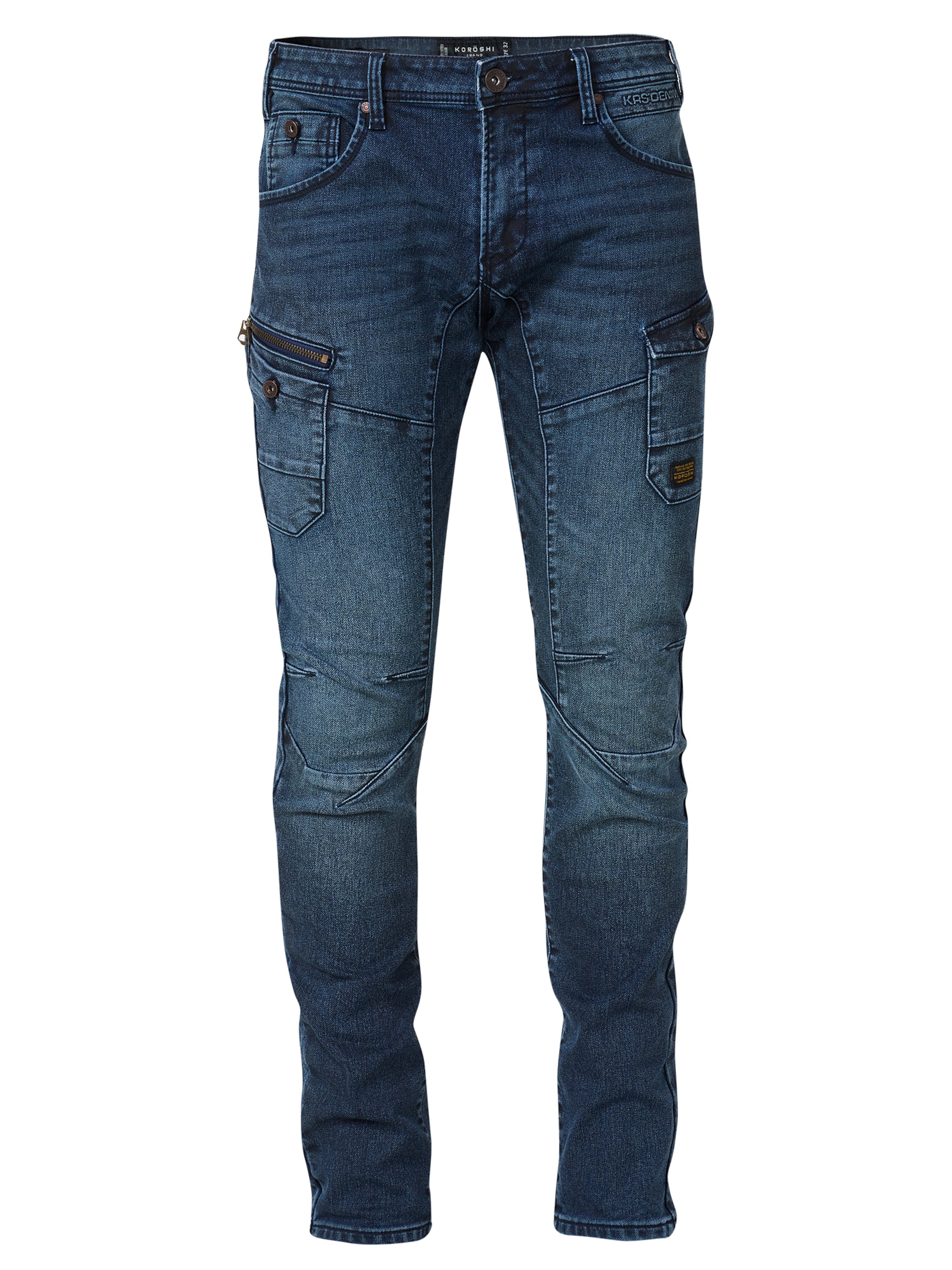 KOROSHI Normalny krój Jeansy w kolorze niebieski: przód