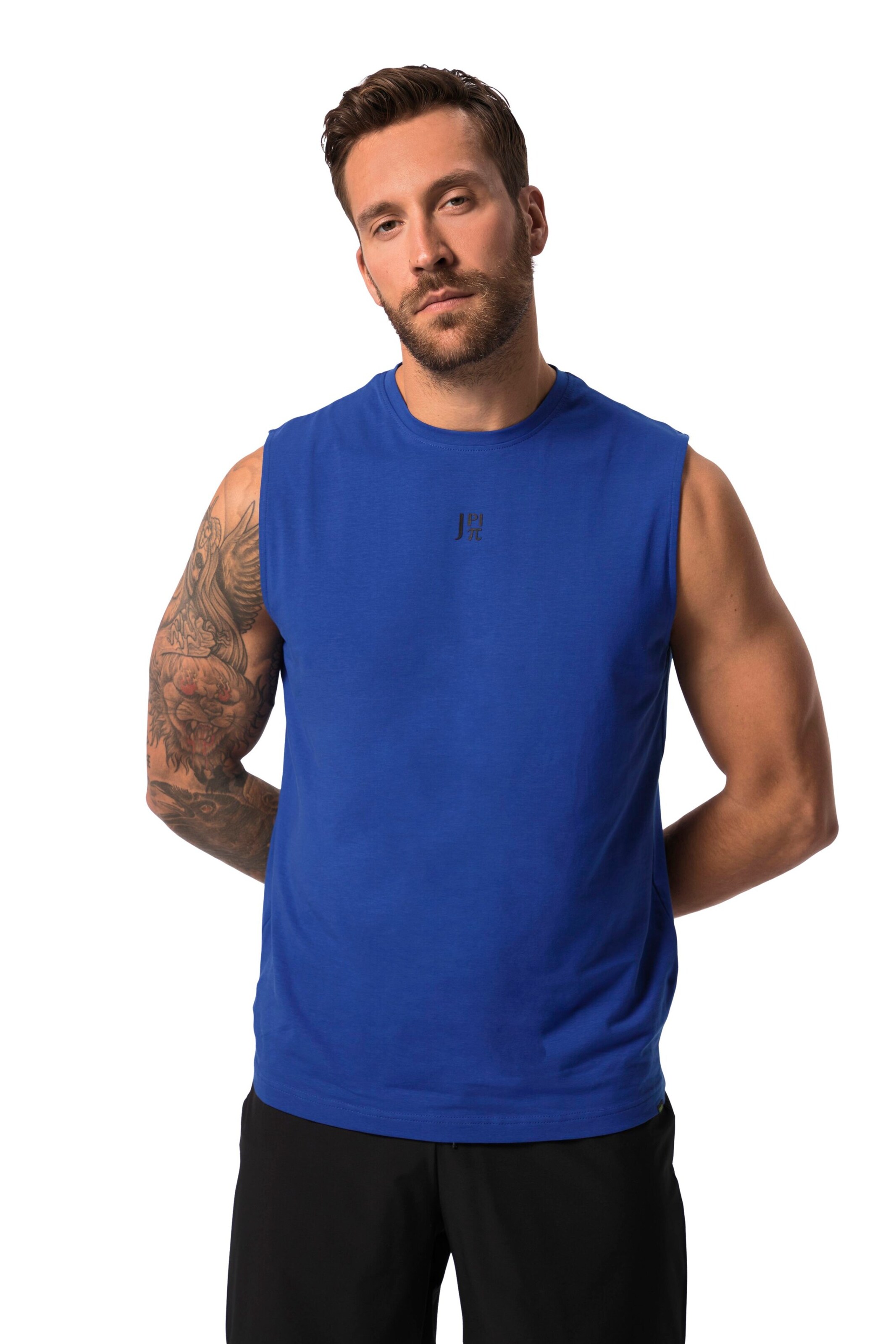 JAY-PI Shirt in Blau: Vorderseite
