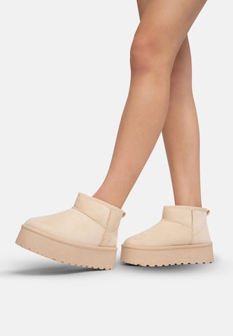 Salinyang Boots i beige