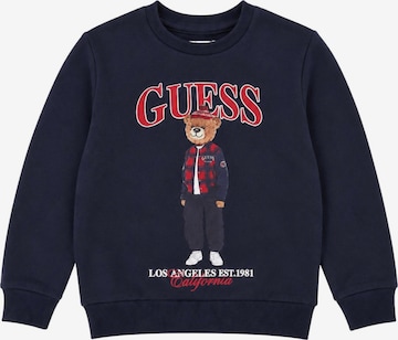 GUESS KIDS Sweatshirt i blå: framsida