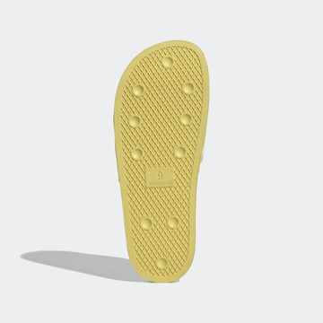 ADIDAS ORIGINALS Sandals 'Adilette' in Yellow