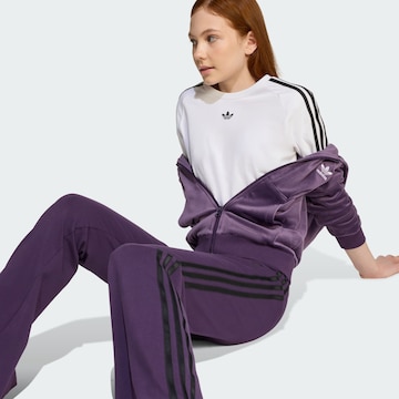Veste de survêtement 'Essential' ADIDAS ORIGINALS en violet