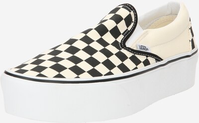 VANS Slip-On i kräm / svart / vit, Produktvy