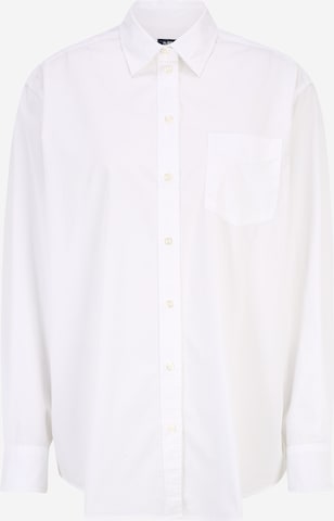 Gap Tall Blouse in White: front