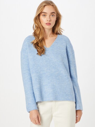 TOM TAILOR DENIM Sweater in Blue: front