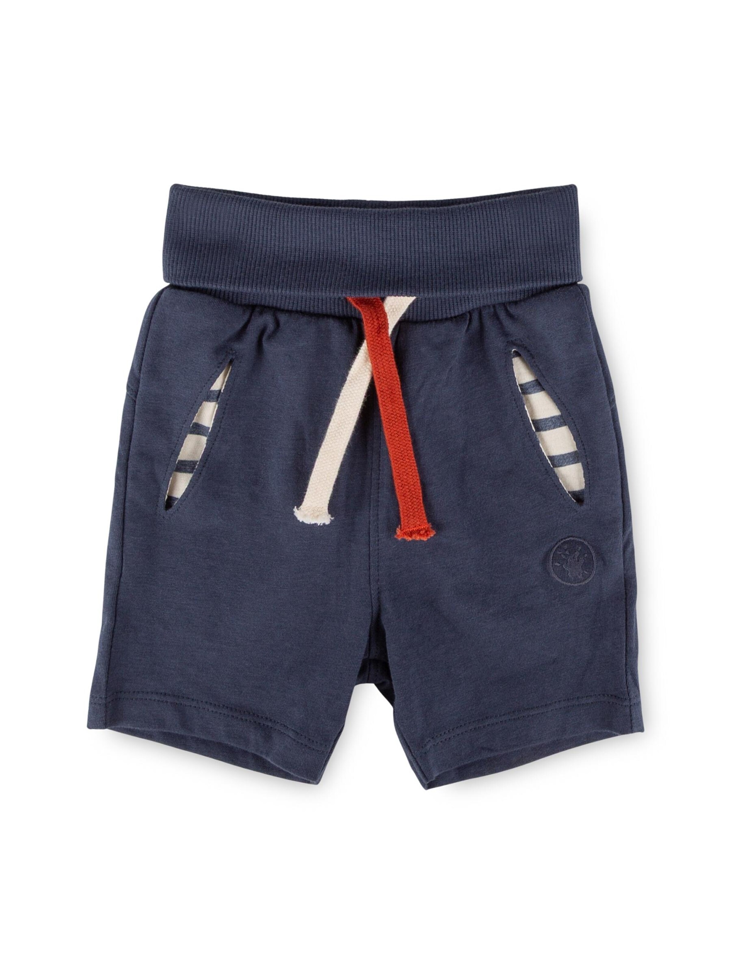 SIGIKID Regular Hose 'Bermuda Ahoi Little Pirate'‌‌‌‌‌‌‌‌ in Blau: Vorderseite