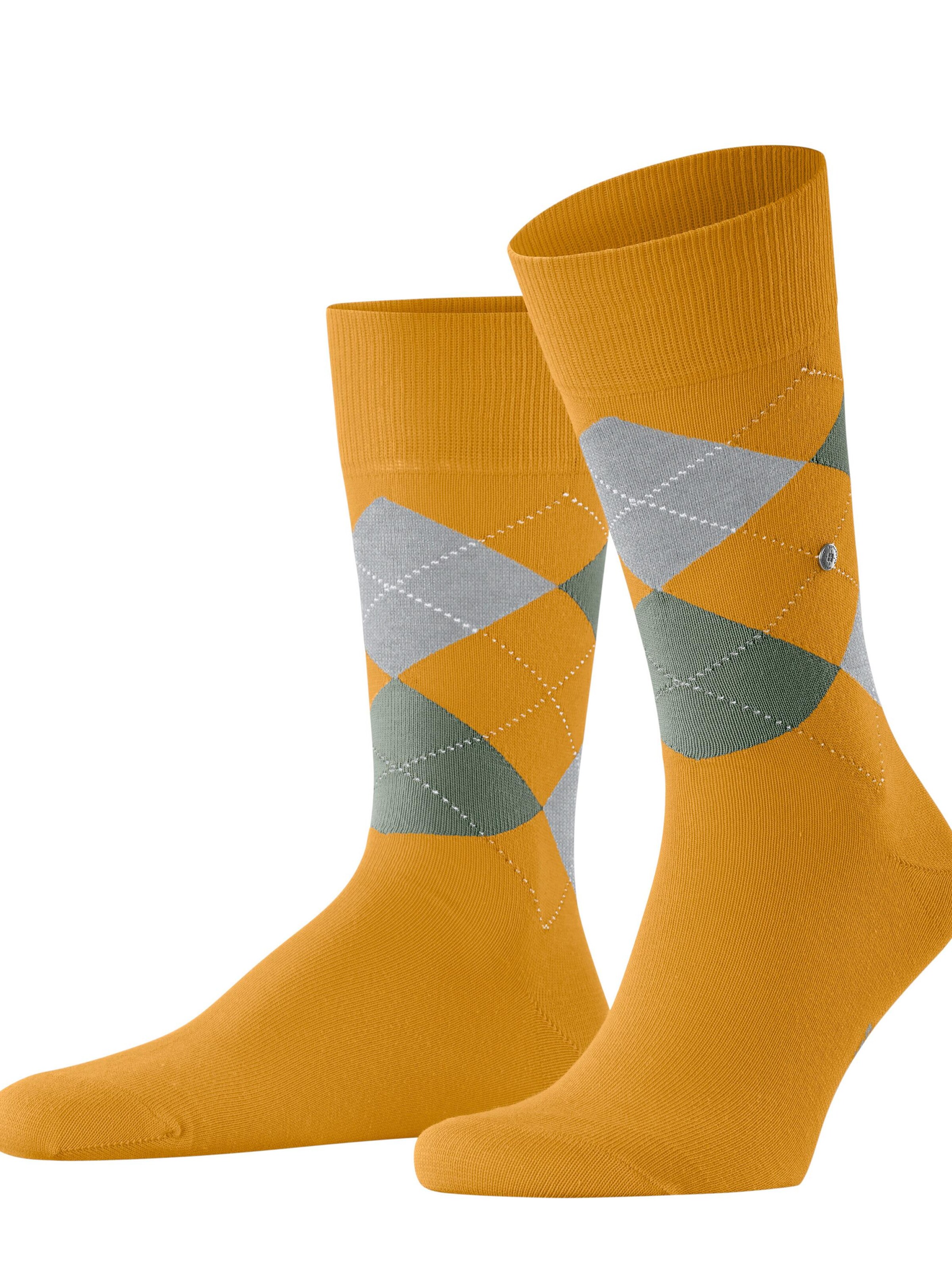 BURLINGTON Socken 'King'‌‌ in Gelb: Vorderseite