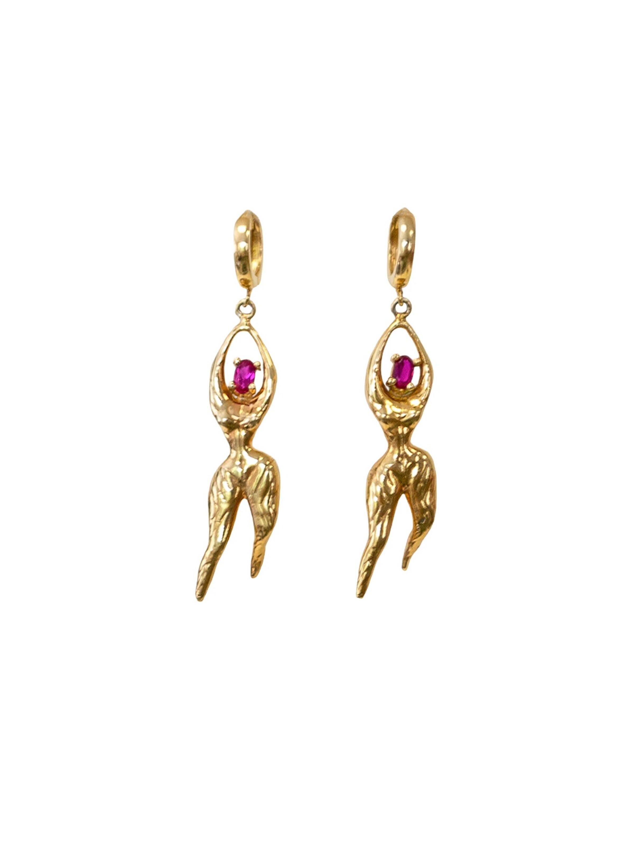 ALICE Designs Oorbellen in Goud: voorkant
