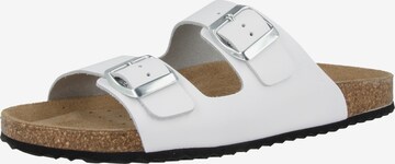 GEOX Mules 'Brionia' in White: front