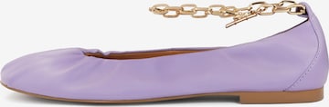 Kazar Studio Ballet Flats in Purple: front