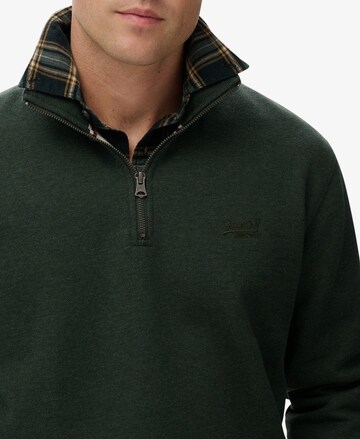 Sweat-shirt 'Essential' Superdry en vert