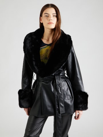 BRAVE SOUL Between-Season Jacket in Black: front