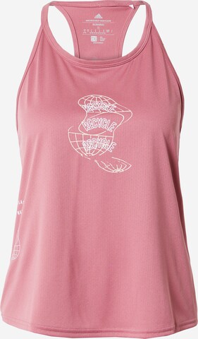 ADIDAS PERFORMANCE Sporttop 'Run For The Oceans' in Pink: predná strana