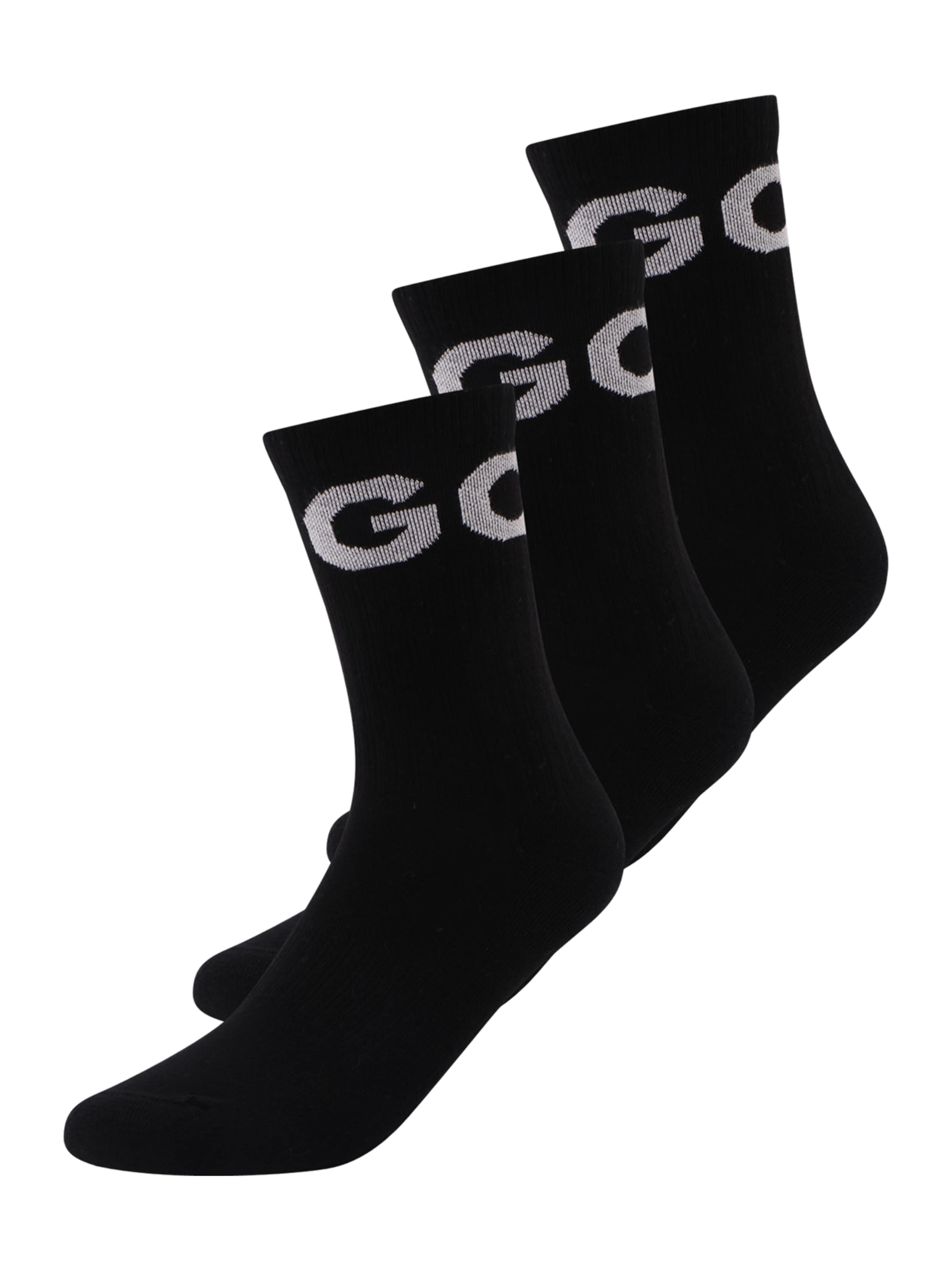 HUGOČarape &#x27;Iconic&#x27; - crna boja: prednji dio