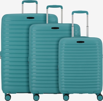 Ensemble de bagages 'Travel Line 4500' D&N en vert : devant