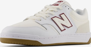 Baskets basses '480' new balance en blanc : devant