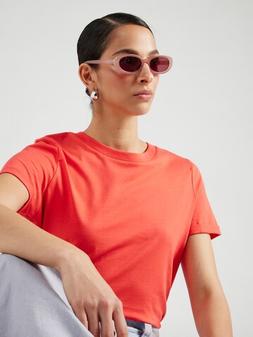 T-shirt 'PAULA' VERO MODA en rouge