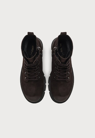 Bottines à lacets 'CASTLE' Apple of Eden en marron