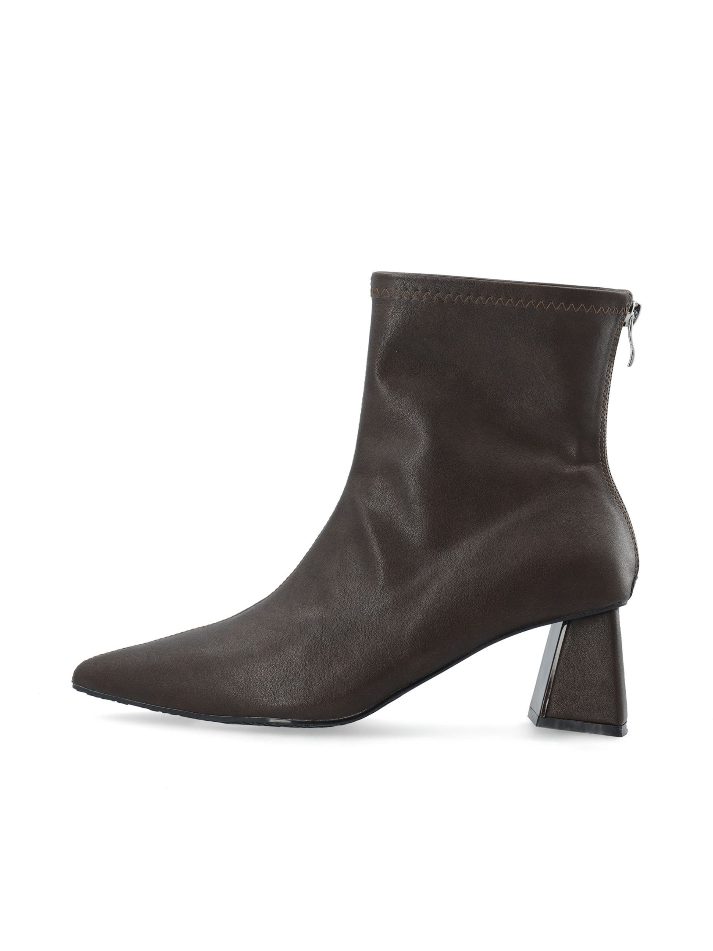 Bianco - Botas de tobillo 'MARALYN ' en marrón: frente
