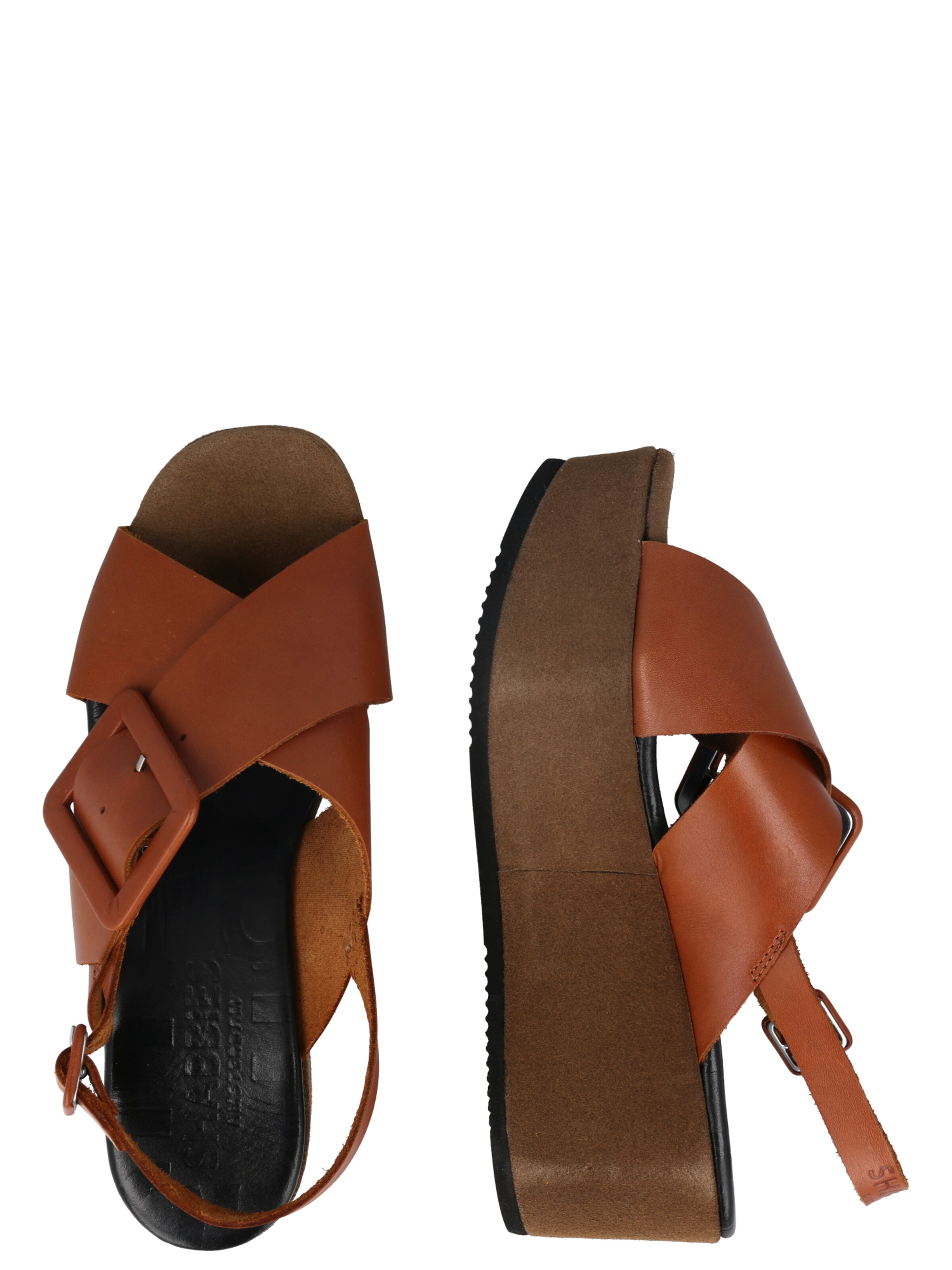 Frauen Sandalen SHABBIES AMSTERDAM Sandale in Braun - TV52659 Frauen Sandalen SHABBIES AMSTERDAM Sandale in Braun - TV52659