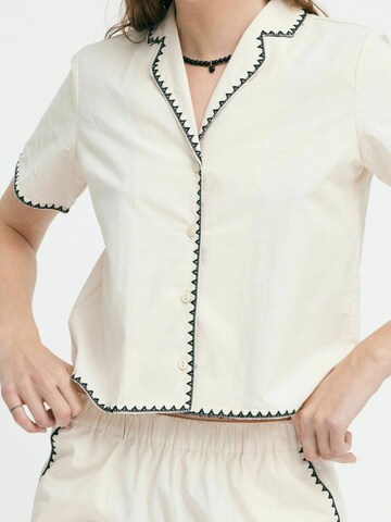 Résumé Shirt ' BeatriceRS ' in Beige