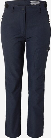 KILLTEC Regular Weatherproof pants in Blue: front