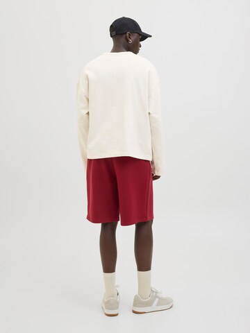 Sweat-shirt JACK & JONES en blanc