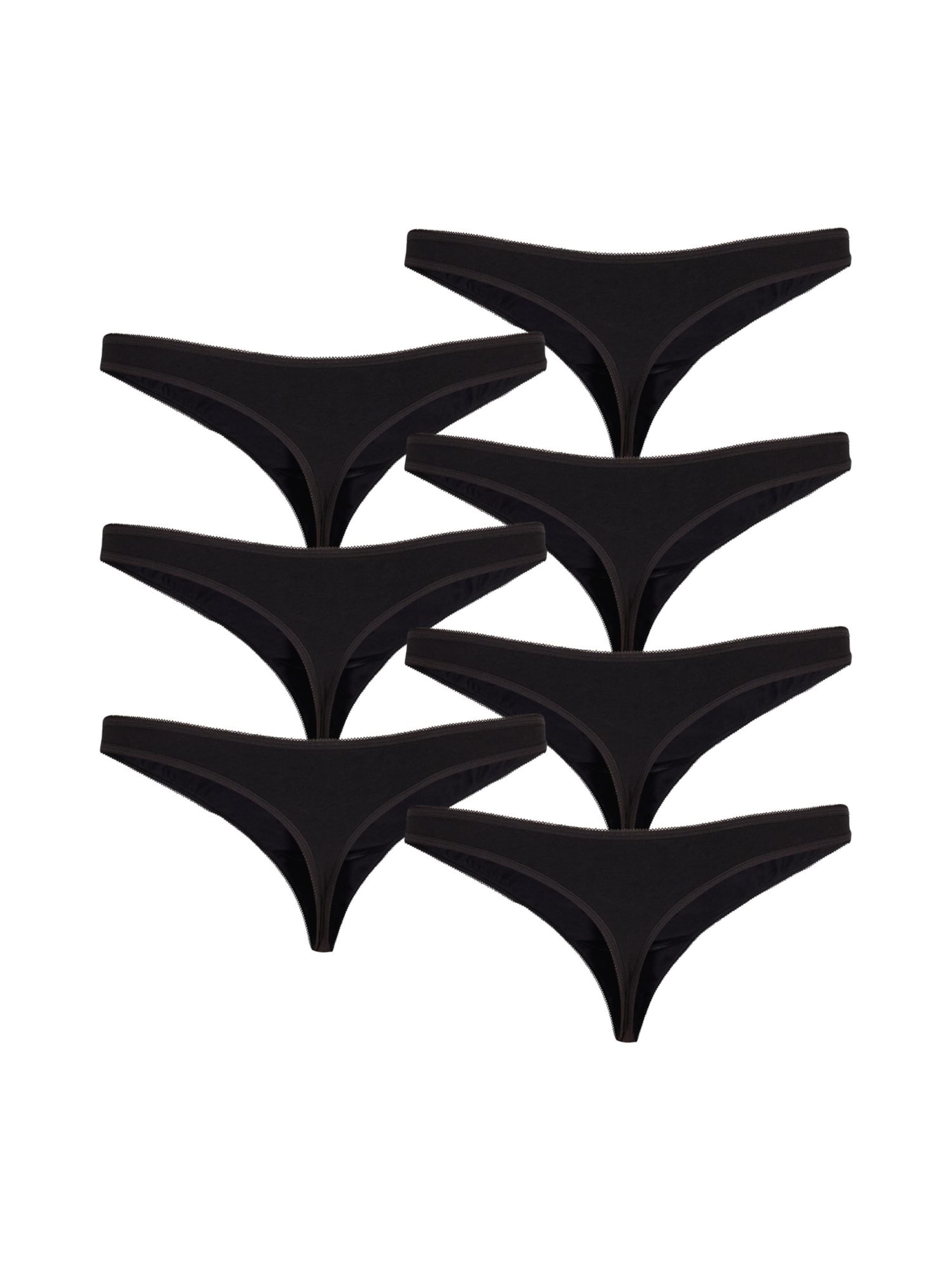 Devoted by Zizzi Стринг 'LWeek' в черно