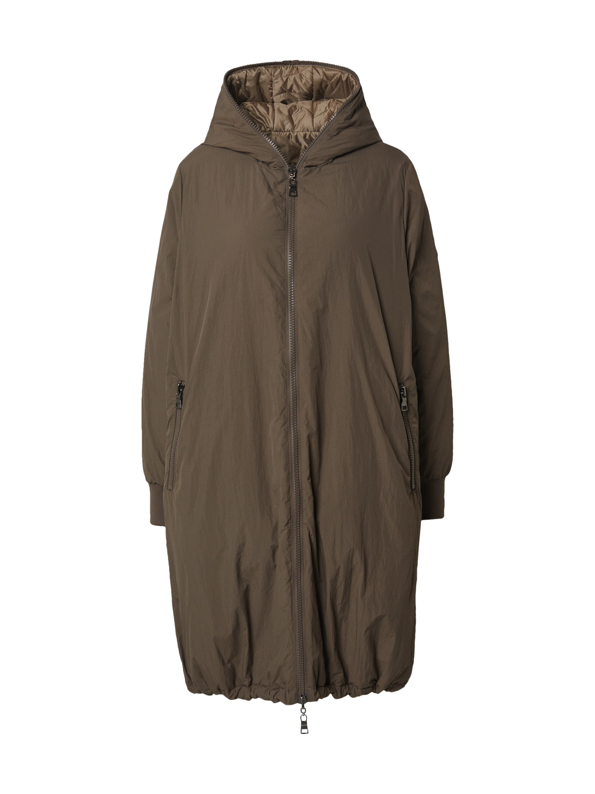 No. 1 Como Between-seasons coat 'NORA' in Beige: front