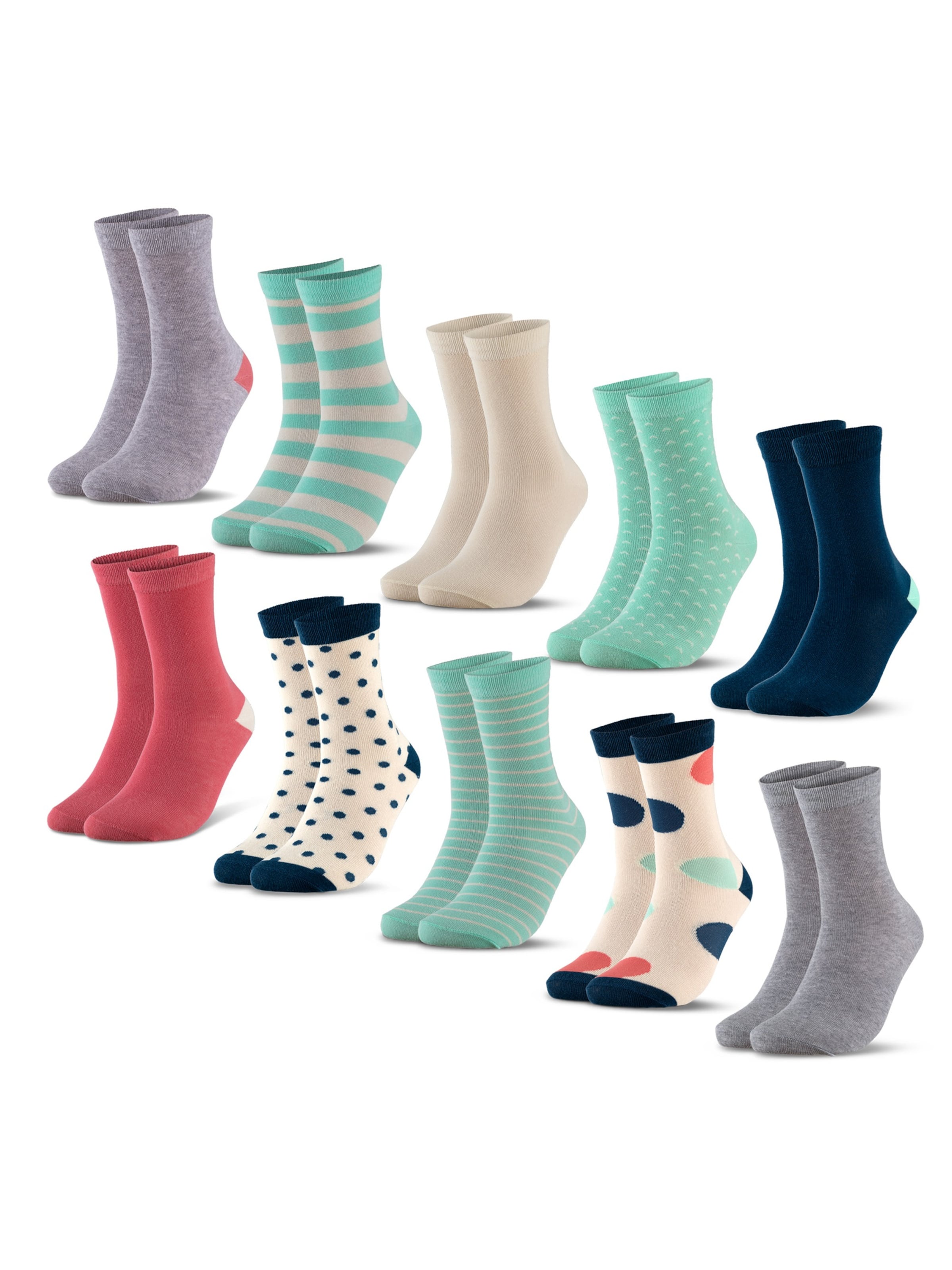 Occulto Socken 'Estilo'‌‌‌‌‌‌‌‌‌ in Grün: Vorderseite